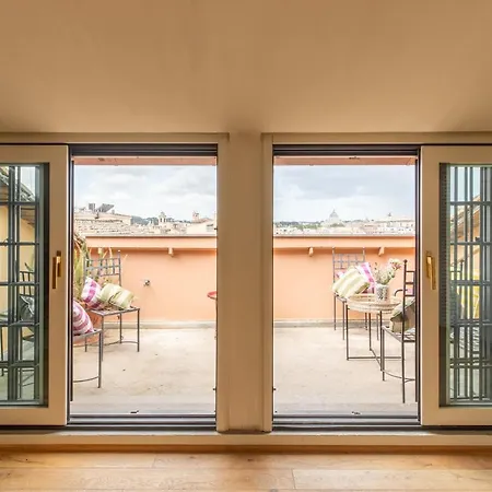 Iflat Incredible View Of The Heart Of Apartment Rome