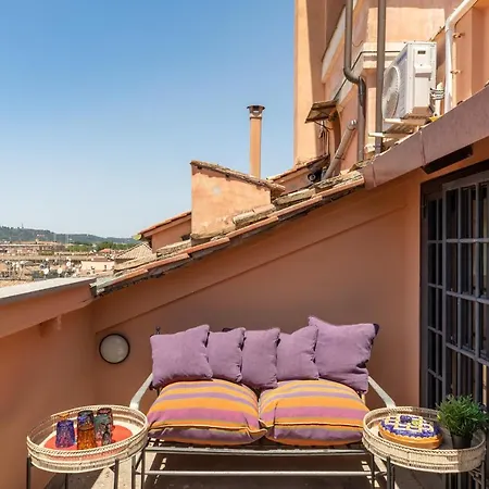 Iflat Incredible View Of The Heart Of Apartment Rome